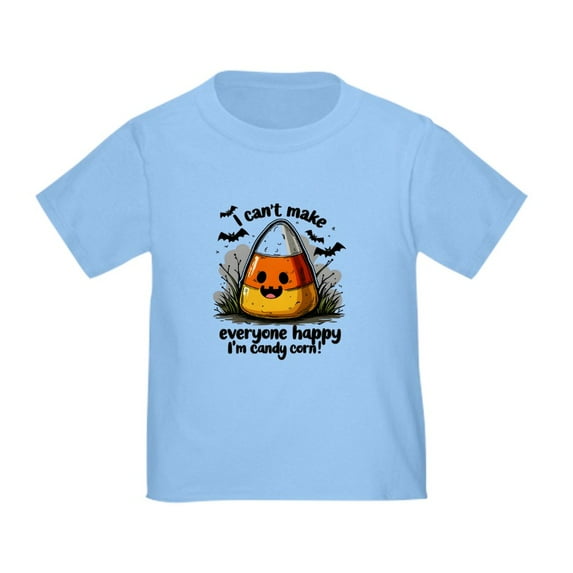 CafePress - I Can't Make Everyone Happy I'm Candy Corn Toddler T Shirt - Cute Toddler T-Shirt, 100% Cotton