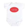 thumbnail image 1 of CafePress - I Can't Read Infant Creeper - Baby Light Bodysuit, Size Newborn - 24 Months, 1 of 4