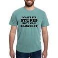 thumbnail image 1 of CafePress - I Cant Fix Stupid But I Can Sedate It T Shirt - Mens Comfort Colors Shirt, 1 of 5