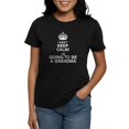 thumbnail image 1 of CafePress - I Cant Keep Calm Im Going To Be A Grandma T Shirt - Women's Traditional Fit Dark T-Shirt, 1 of 4