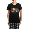 thumbnail image 1 of CafePress - I Didn't Do It Dachshund Women's Dark Pajamas - Women's Short Sleeve Print T-Shirt and Pants Dark Cotton Pajama Set, 1 of 7