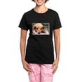 thumbnail image 1 of CafePress - I Didn't Do It Dachshund Women's Dark Pajamas - Women's Short Sleeve Print T-Shirt and Pants Dark Cotton Pajama Set, 1 of 7