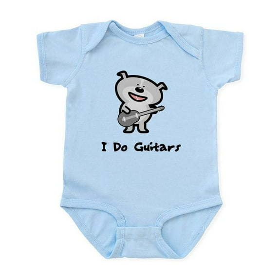 CafePress - I Do Guitars Infant Bodysuit - Baby Light Bodysuit, Size Newborn - 24 Months