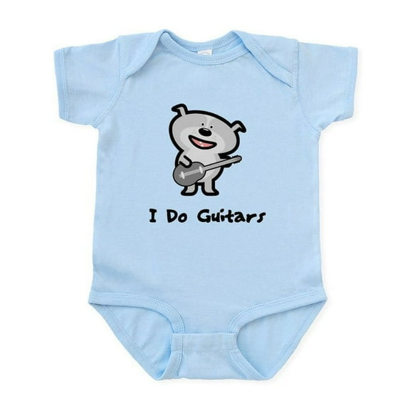 CafePress - I Do Guitars Infant Bodysuit - Baby Light Bodysuit, Size Newborn - 24 Months