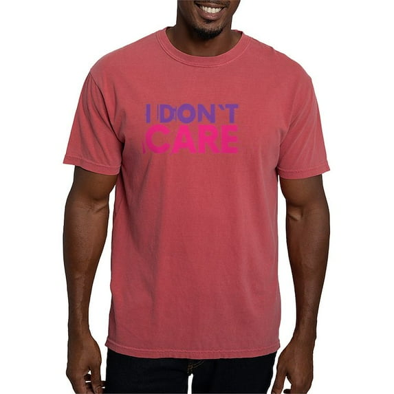 CafePress - I Don't Care T Shirt - Mens Comfort Colors Shirt