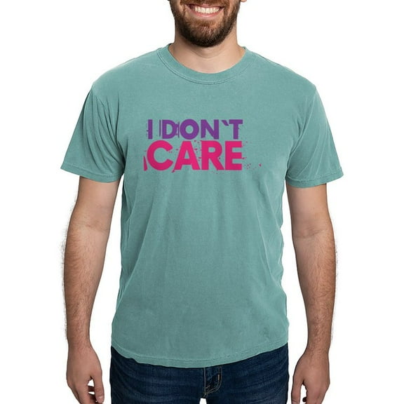 CafePress - I Don't Care T Shirt - Mens Comfort Colors Shirt