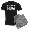 thumbnail image 1 of CafePress - I Don't Hug Men's Dark Pajamas - Men's Dark Loose Fit Cotton Pajama Set, 1 of 7