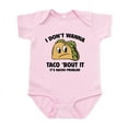 thumbnail image 1 of CafePress - I Don't Wanna Taco 'Bout It Infant Bodysuit - Baby Light Bodysuit, Size Newborn - 24 Months, 1 of 4