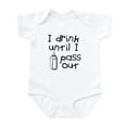 thumbnail image 1 of CafePress - I Drink Until I Pass Out Infant Bodysuit - Baby Light Bodysuit, Size Newborn - 24 Months, 1 of 4