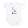 thumbnail image 1 of CafePress - I Find This Humerus Infant Bodysuit - Baby Light Bodysuit, Size Newborn - 24 Months, 1 of 4