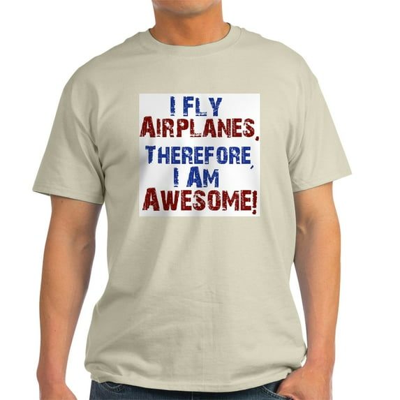 CafePress - I Fly Airplanes T Shirt - Men's Classic Graphic T-Shirt