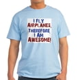 thumbnail image 1 of CafePress - I Fly Airplanes T Shirt - Men's Classic Graphic T-Shirt, 1 of 4