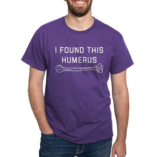 CafePress - I Found This Humerus Dark T Shirt - Men's Classic Cotton T-Shirts