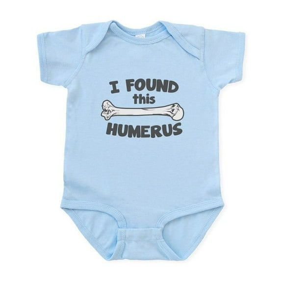 CafePress - I Found This Humerus Infant Bodysuit - Baby Light Bodysuit, Size Newborn - 24 Months