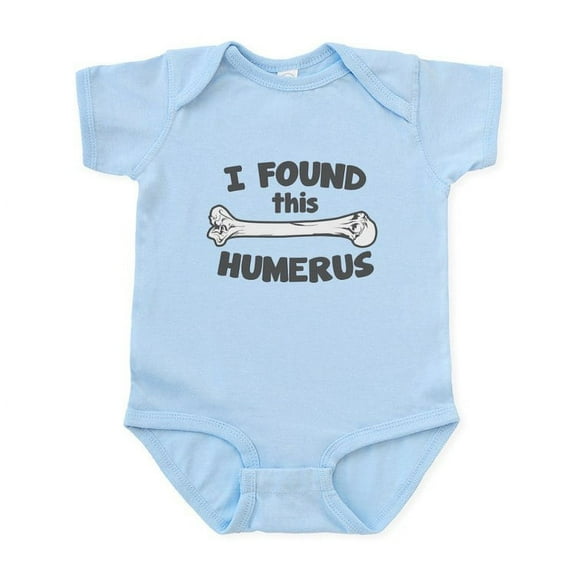 CafePress - I Found This Humerus Infant Bodysuit - Baby Light Bodysuit, Size Newborn - 24 Months