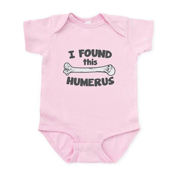 CafePress - I Found This Humerus Infant Bodysuit - Baby Light Bodysuit, Size Newborn - 24 Months