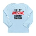 thumbnail image 1 of CafePress - I Get My Awesome From My Grandma Long Sleeve T Shi - Long Sleeve Infant T-Shirt, 1 of 2