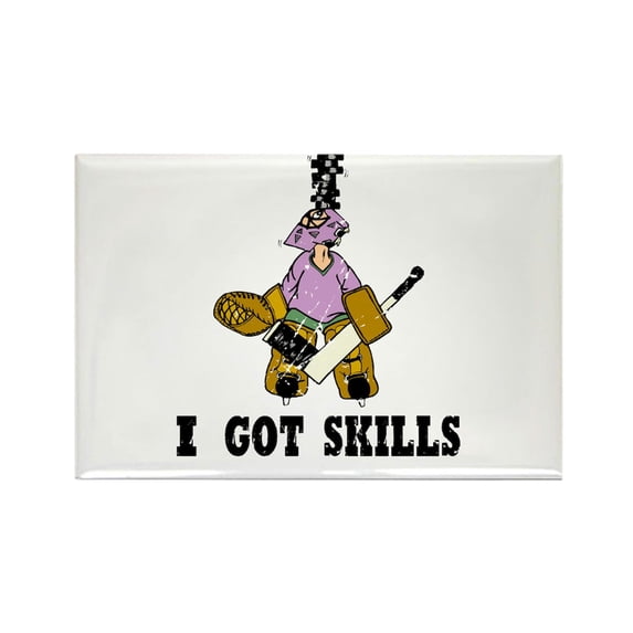 CafePress - I Got Skills - Rectangle Magnet, 2"x3" Refrigerator Magnet