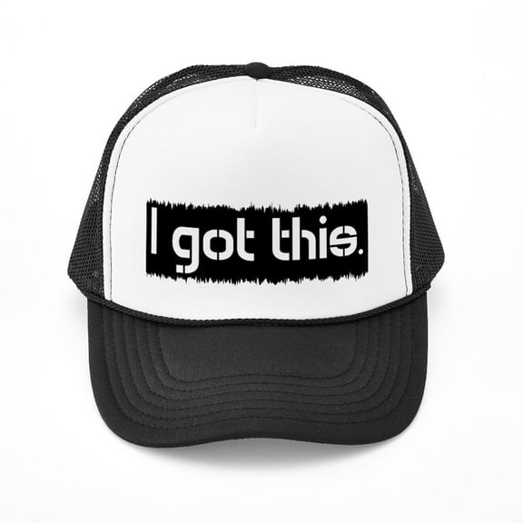 CafePress - I Got This - Adjustable Unisex Printed Trucker Hat with Mesh Back