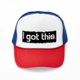 thumbnail image 1 of CafePress - I Got This - Adjustable Unisex Printed Trucker Hat with Mesh Back, 1 of 10