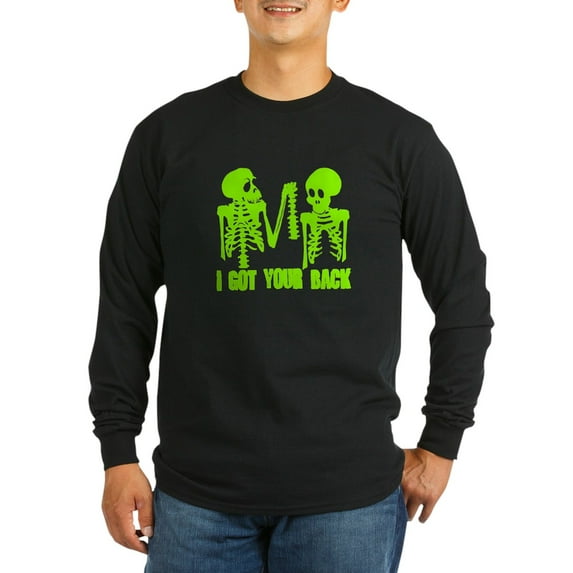 CafePress - I Got Your Back Long Sleeve T Shirt - Long Sleeve Dark T-Shirt