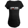 thumbnail image 1 of CafePress - I Grow Twins Maternity Dark T Shirt - Maternity Dark T-Shirt, 1 of 3