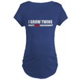 thumbnail image 1 of CafePress - I Grow Twins Maternity Dark T Shirt - Maternity Dark T-Shirt, 1 of 3