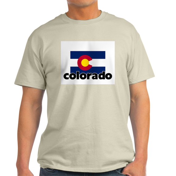 CafePress - I HEART COLORADO FLAG T Shirt - Men's Classic Graphic T-Shirt