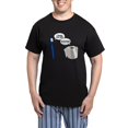thumbnail image 1 of CafePress - I Hate My Job Men's Dark Pajamas - Men's Dark Loose Fit Cotton Pajama Set, 1 of 7