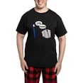 thumbnail image 1 of CafePress - I Hate My Job Men's Dark Pajamas - Men's Dark Loose Fit Cotton Pajama Set, 1 of 7