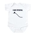 thumbnail image 1 of CafePress - I Have Potential Energy Body Suit - Baby Light Bodysuit, Size Newborn - 24 Months, 1 of 4