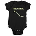thumbnail image 1 of CafePress - I Have Potential Energy - Cute Infant Bodysuit Baby Romper, 1 of 1