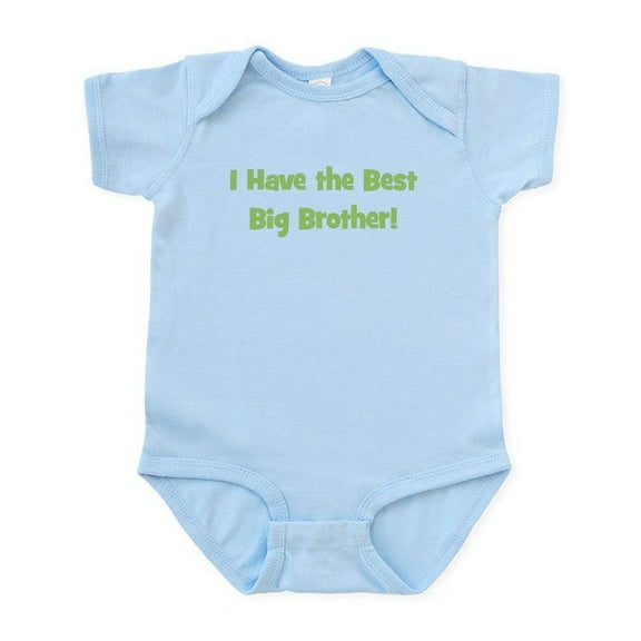 CafePress - I Have The Best Big Brother Infant Bodysuit - Baby Light Bodysuit, Size Newborn - 24 Months