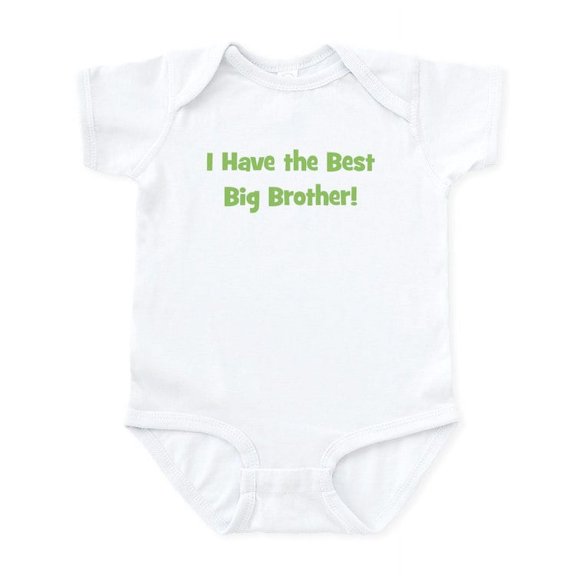 CafePress - I Have The Best Big Brother Infant Bodysuit - Baby Light Bodysuit, Size Newborn - 24 Months