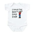 thumbnail image 1 of CafePress - I Have The Best Dad Ever Infant Bodysuit - Baby Light Bodysuit, Size Newborn - 24 Months, 1 of 4