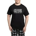 thumbnail image 1 of CafePress - I Have Too Many Guitars Men's Dark Pajamas - Men's Dark Loose Fit Cotton Pajama Set, 1 of 7