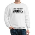 thumbnail image 1 of CafePress - I Have Too Many Guitars Sweatshirt - Crew Neck Sweatshirt, 1 of 4