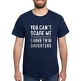 thumbnail image 1 of CafePress - I Have Twin Daughters Dark T Shirt - Men's Classic Graphic Cotton T-Shirt, 1 of 4