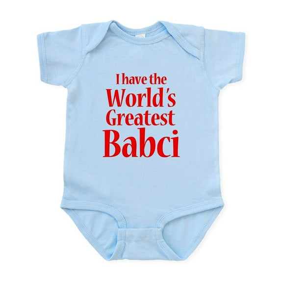 CafePress - I Have World's Greatest Babci Infant Bodysuit - Baby Light Bodysuit, Size Newborn - 24 Months