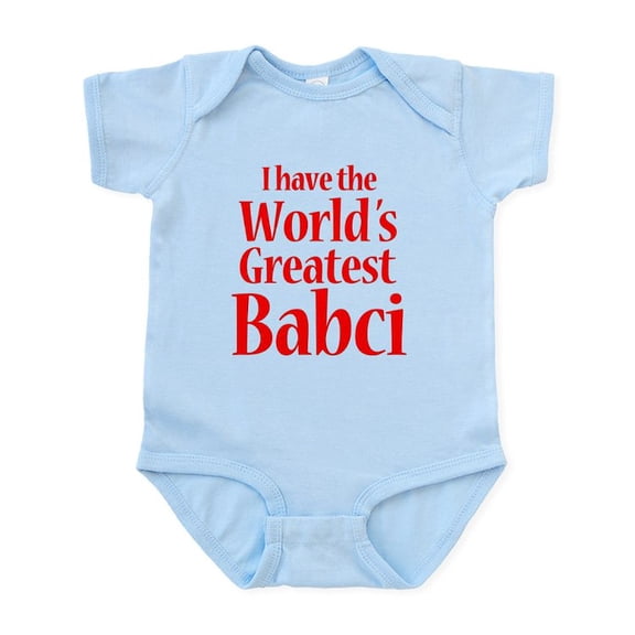 CafePress - I Have World's Greatest Babci Infant Bodysuit - Baby Light Bodysuit, Size Newborn - 24 Months