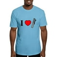 thumbnail image 1 of CafePress - I Heart Chimes Horizontal Fitted T Shirt - Fitted T-Shirt, Vintage Fit Soft Cotton Tee, 1 of 4