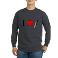 thumbnail image 1 of CafePress - I Heart Chimes Horizontal Long Sleeve Dark T Shi - Long Sleeve Dark T-Shirt, 1 of 1