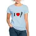 thumbnail image 1 of CafePress - I Heart Chimes Horizontal Women's Light T Shirt - Women's Classic T-Shirt, 1 of 4