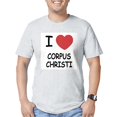 thumbnail image 1 of CafePress - I Heart Corpus Christi Fitted T Shirt - Fitted T-Shirt, Vintage Fit Soft Cotton Tee, 1 of 1