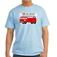 thumbnail image 1 of CafePress - I Heart Fire Trucks! Light T Shirt - Men's Classic Graphic T-Shirt, 1 of 4
