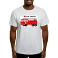 thumbnail image 1 of CafePress - I Heart Fire Trucks! Light T Shirt - Men's Classic Graphic T-Shirt, 1 of 4