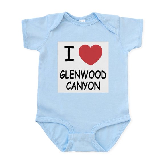 CafePress - I Heart Glenwood Canyon Infant Bodysuit - Baby Light Bodysuit, Size Newborn - 24 Months