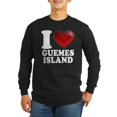 thumbnail image 1 of CafePress - I Heart Guemes Island Long Sleeve T Shirt - Long Sleeve Dark T-Shirt, 1 of 4