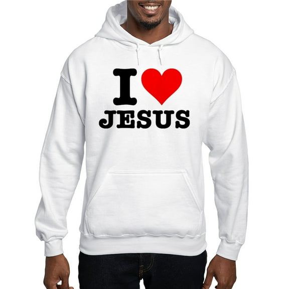 CafePress - I Heart Jesus Hooded Sweatshirt - Pullover Hoodie, Hooded Sweatshirt