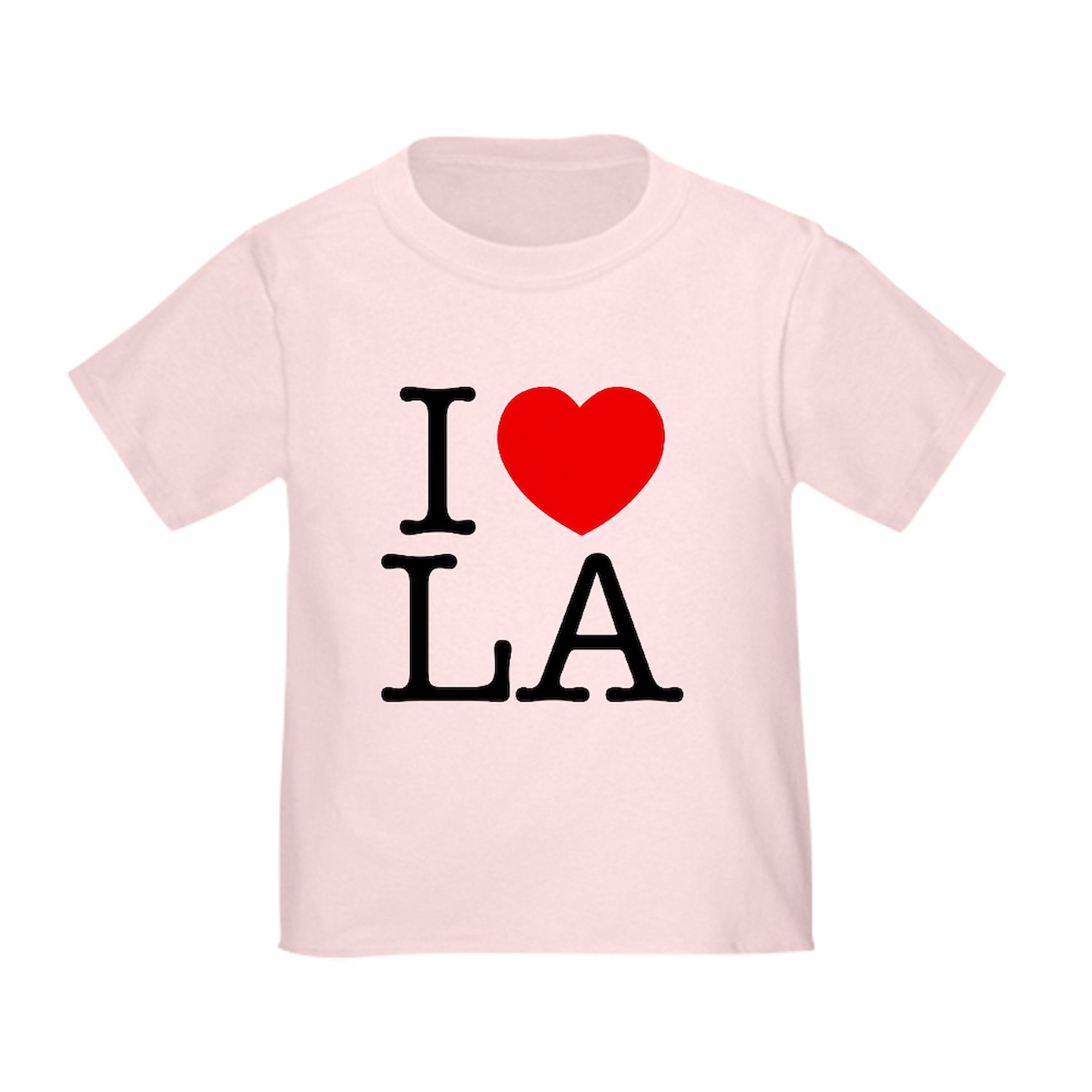 CafePress - I Heart L.A. Toddler T Shirt - Cute Toddler T-Shirt, 100% Cotton - image 1 of 4